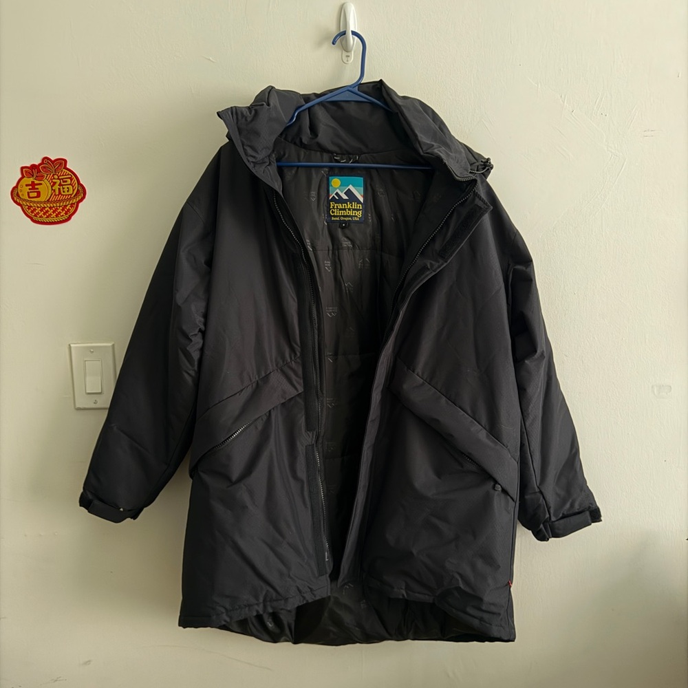 Franklin Climbing Black Parka Unisex